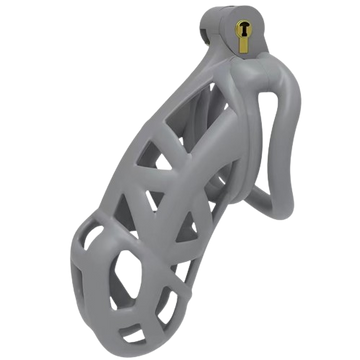 Cement Gray Max Cobra 2.0 Chastity Device Kit (3.94 Inches)